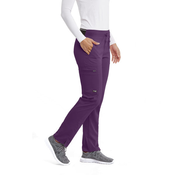 Women's Grey's Anatomy Spandex-Stretch Kim Pants - BodyMoves Scrubs Boutique